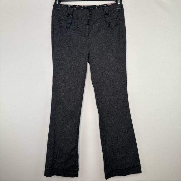 Joe Benbasset Pants - Joe Benbasset pinstripe flared pants